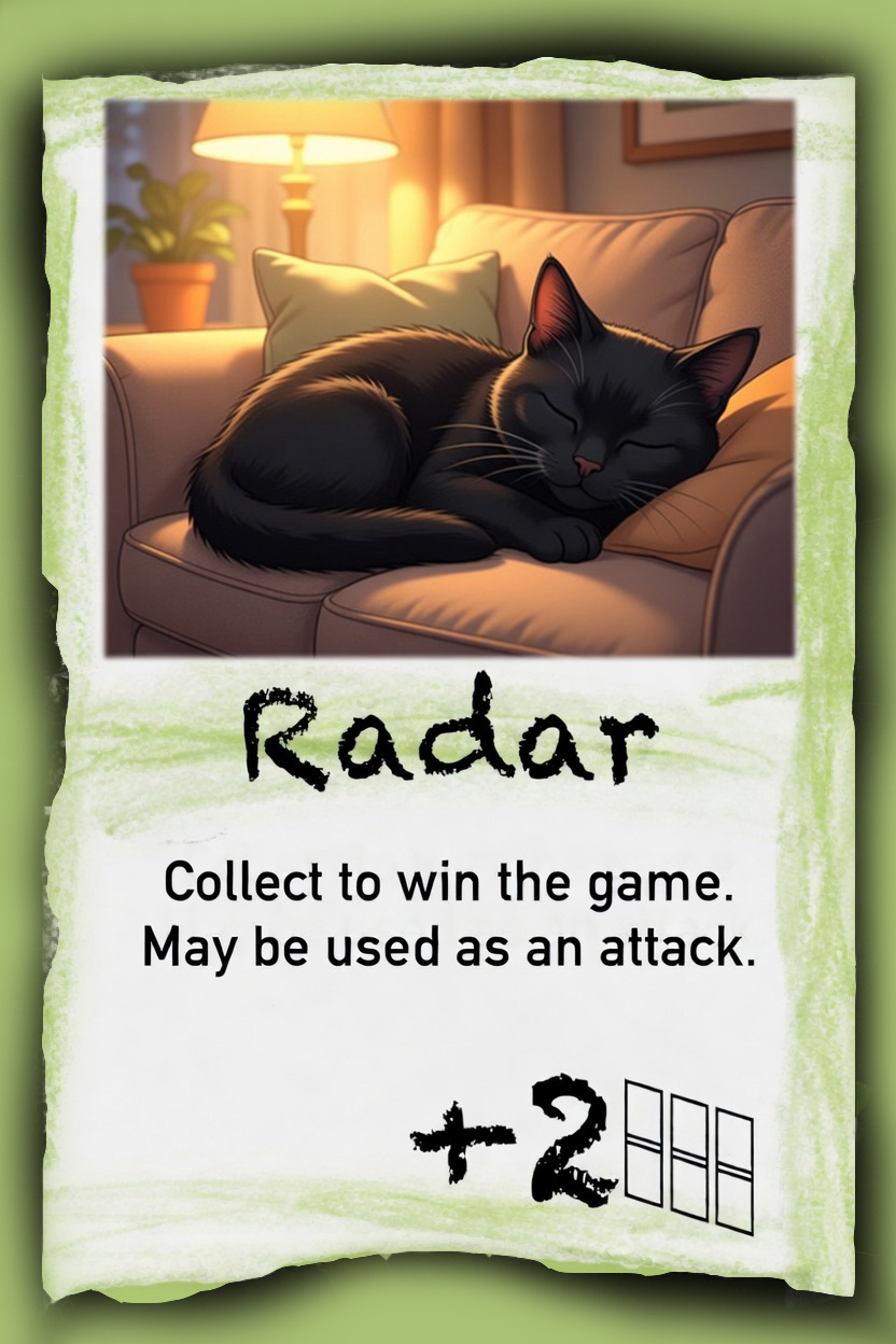 Radar card art